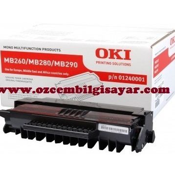 Oki MB260/MB280/MB290 PN-01240001 Siyah Orjinal Toner