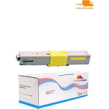 Oki MC342 Sarı Muadil Toner