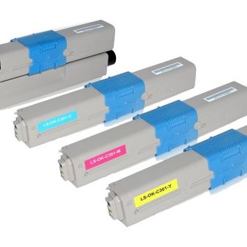 Oki MC342Dw Muadil Toner Takım
