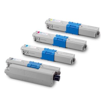 Oki MC342W Muadil Toner Takım