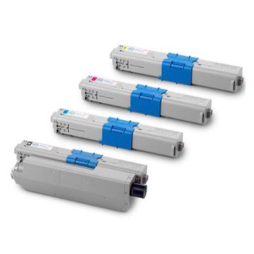Oki MC342W Muadil Toner Takım