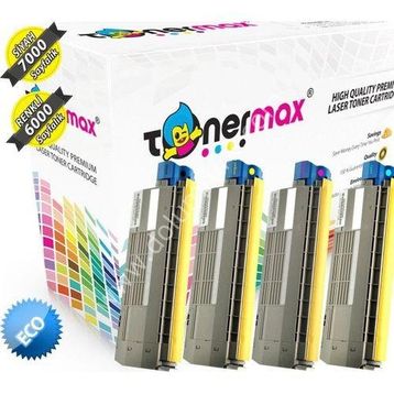 Oki MC573 / MC573dn Orjinal Yüksek Kapasiteli Sarı Toner