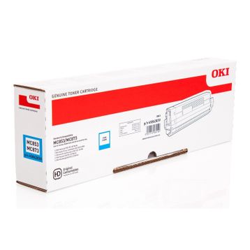 Oki MC853 Mavi Orjinal Yazıcı Toneri