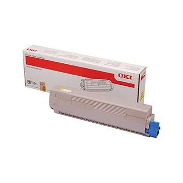 Oki MC853 Sarı Orjinal Yazıcı Toneri