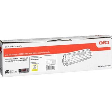Oki MC853 Sarı Orjinal Yazıcı Toneri