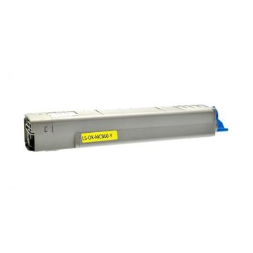 Oki MC860-44059225 Sarı Muadil Toner