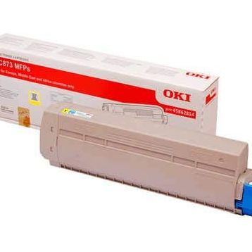 Oki MC873-45862845 Sarı Toner