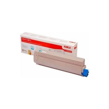 Oki MC873-45862847 Mavi Toner