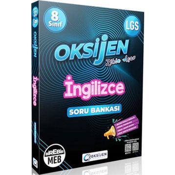 Oksijen Yayınları LGS İngilizce Soru Bankası