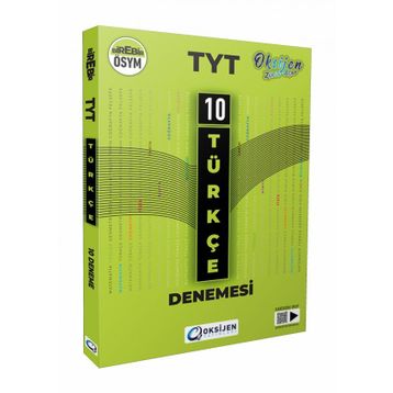 Oksijen Yayınları TYT Türkçe 10 Branş Denemesi