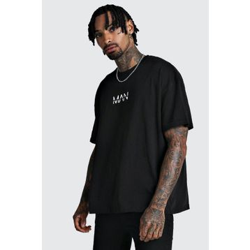 Oksit Crash Man African Erkek Oversize Tshirt