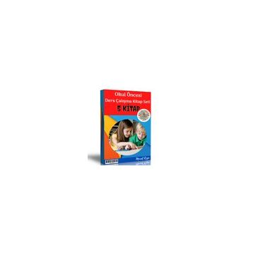 Okul Öncesi Ders Çalışma Kitap Seti 5 Kitap