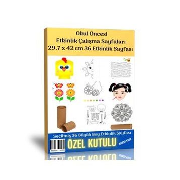 Okul Öncesi Etkinlik Çalışma Sayfaları 36 Seçilmiş Poster