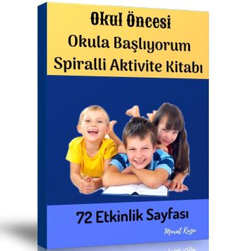 Okul Öncesi Okula Başlıyorum Aktivite Kitabı