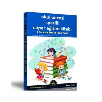 Okul Öncesi Spiralli Süper Eğitim Kitabı