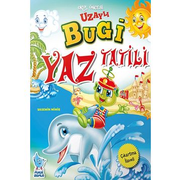 Okul Öncesi Uzaylı Bugi Yaz Tatili -Damla Yayınevi