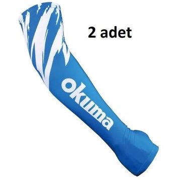 Okuma Blue Motif Sleeves 2 Adet Kolluk