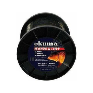 Okuma Carp 1200 m 0,340 mm Kamuflaj 2 Ton Renk Misina