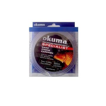 Okuma Carp Serisi 300 m Koyu Yeşil 0.40 Misina