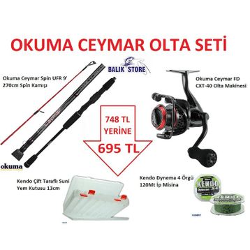 Okuma Ceymar UFR 270 cm Spin Olta Kamışı