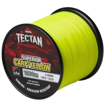 Okuma Dam Tectan Carp Yellow 1000 mt 0,30 mm Misina