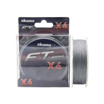 Okuma Ft-x4 Braided Line 150 mt 0,235 mm Grey Örgü İp Olta Misinası