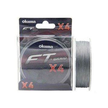 Okuma Ft-x4 Braided Line 150 mt 0,235 mm Grey Örgü İp Olta Misinası