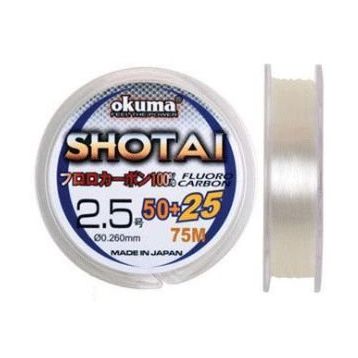 Okuma Shotai Fluorocarbon 75 mt 0,148 mm Misina