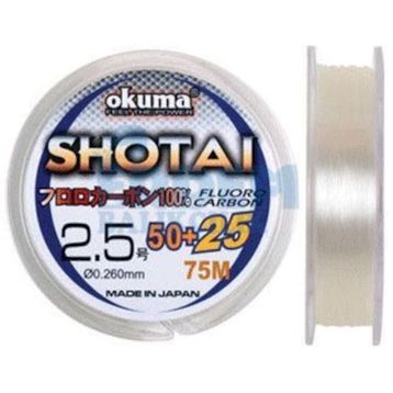 Okuma Shotai Fluorocarbon 75 mt 0,370 mm Misina