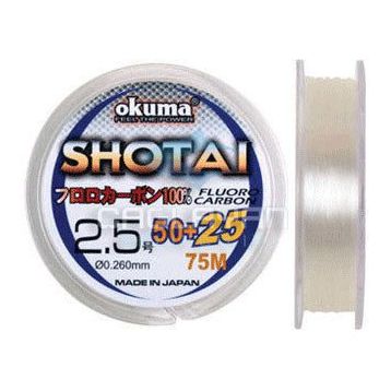 Okuma Shotai Fluorocarbon 75 mt 0,370 mm Misina
