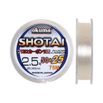 Okuma Shotai Fluorocarbon 75 mt 0,370 mm Misina