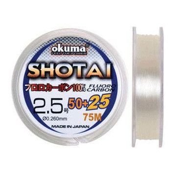 Okuma Shotai Fluorocarbon 75 mt 0,370 mm Misina