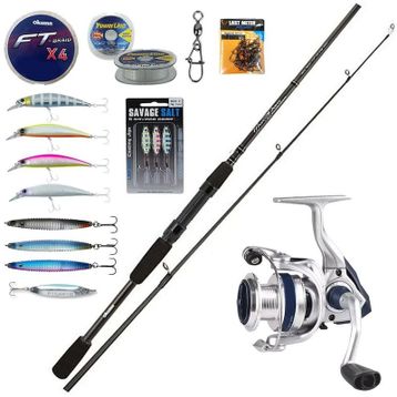 Okuma Wave Power 8'0 2.44 CM 15-40 GR 2 Parça Spin Kamışı