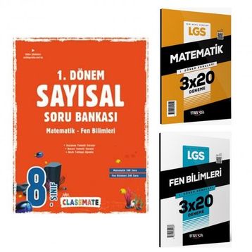 Okyanus 8.Sınıf LGS Classmate Matematik Soru Bankası