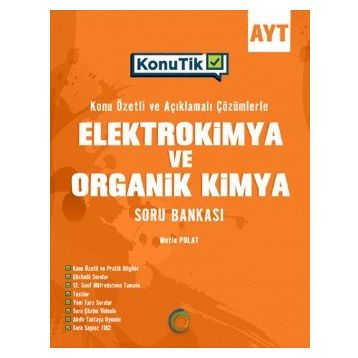 Okyanus Ayt Konutik Elektrokimya ve Organik Kimya Soru Bankası