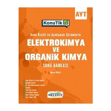 Okyanus Ayt Konutik Elektrokimya ve Organik Kimya Soru Bankası