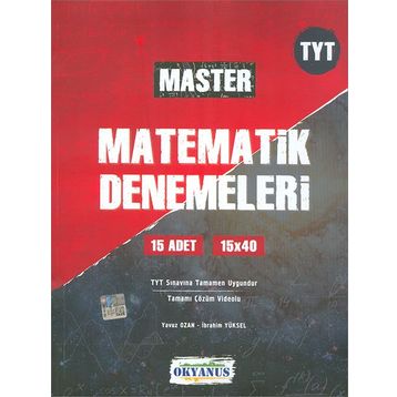 Okyanus Tyt Master 15 Matematik Denemeleri