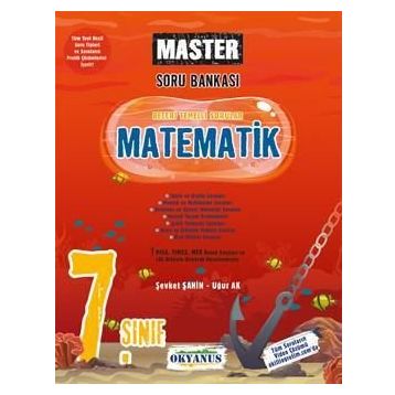 Okyanus Yayınları 7. Sınıf Master Matematik Soru Bankası