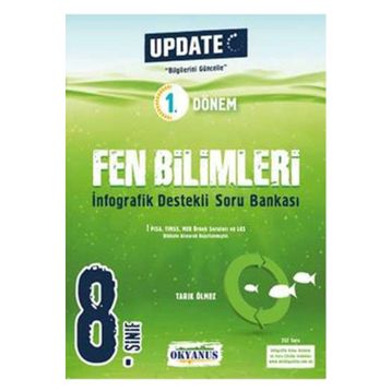Okyanus Yayınları 8. Sınıf 1. Dönem İnfogrif Destekli Fen Bilimleri