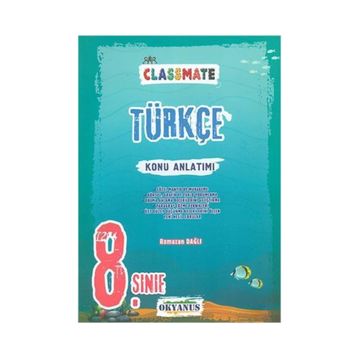 Okyanus Yayınları 8.Sınıf Classmate Türkçe Soru Bankası