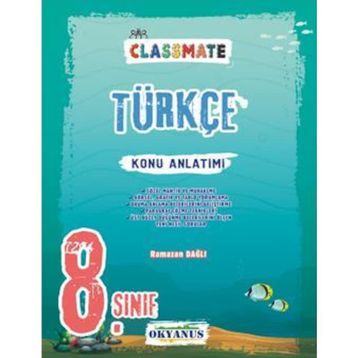 Okyanus Yayınları 8.Sınıf Classmate Türkçe Soru Bankası