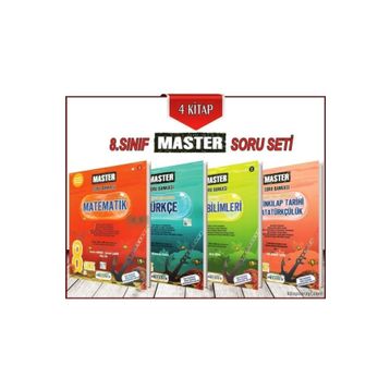 Okyanus Yayınları 8. Sınıf LGS Master Soru Bankası Seti 4 Kitap
