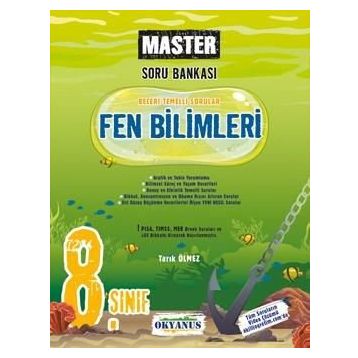 Okyanus Yayınları 8. Sınıf Master Fen Bilimleri Soru Bankası