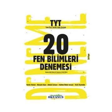 Okyanus Yayınları TYT 20 Fen Bilimleri Denemeleri