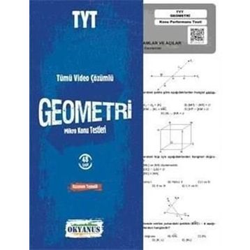 Okyanus Yayınları TYT Geometri Çek Kopar Testi