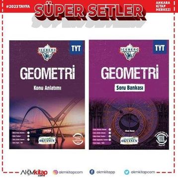 Okyanus Yayınları - TYT Iceberg Geometri Konu ve Soru Seti 2 Kitap