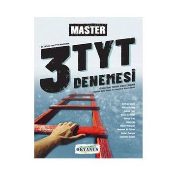 Okyanus Yayınları YKS TYT Master 3 Deneme