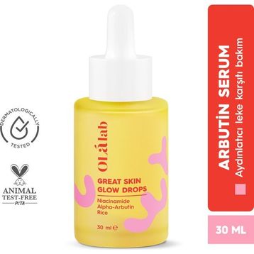 Olalab Leke Karşıtı Aydınlatıcı Alpha Arbutin 30 ml Cilt Serumu