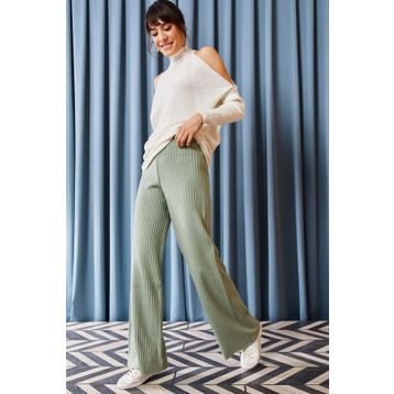 Olalook PNT-19000055 Mint Kadın Pantolon