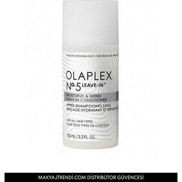 Olaplex No:5 Leave-in Moisturize Mend Conditioner Bağ Güçlendirici 100 ml Durulanmayan Saç Kremi